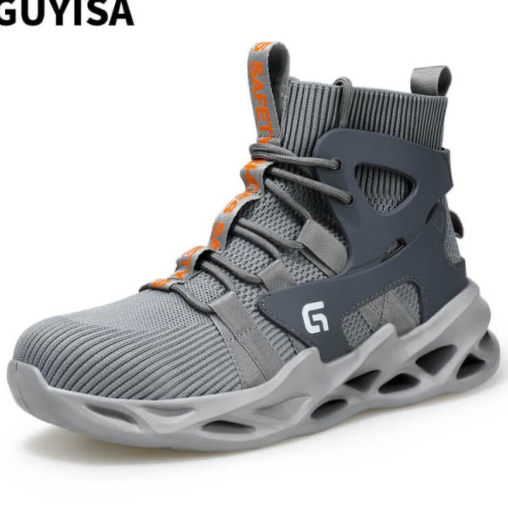 Sports safety shoes Light breathable
European standard steel toe safety shoes